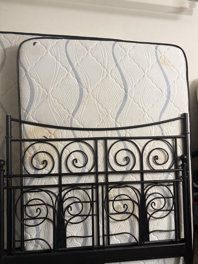 FREE FULL SIZE METAL BED