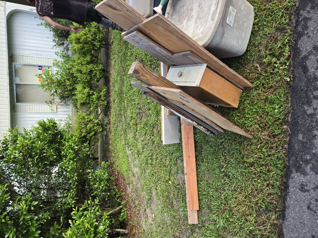 Free scrap wood and pvc