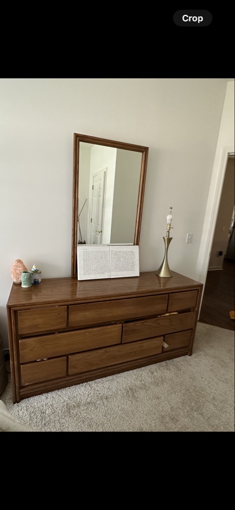Free Dresser w mirror and nightstand