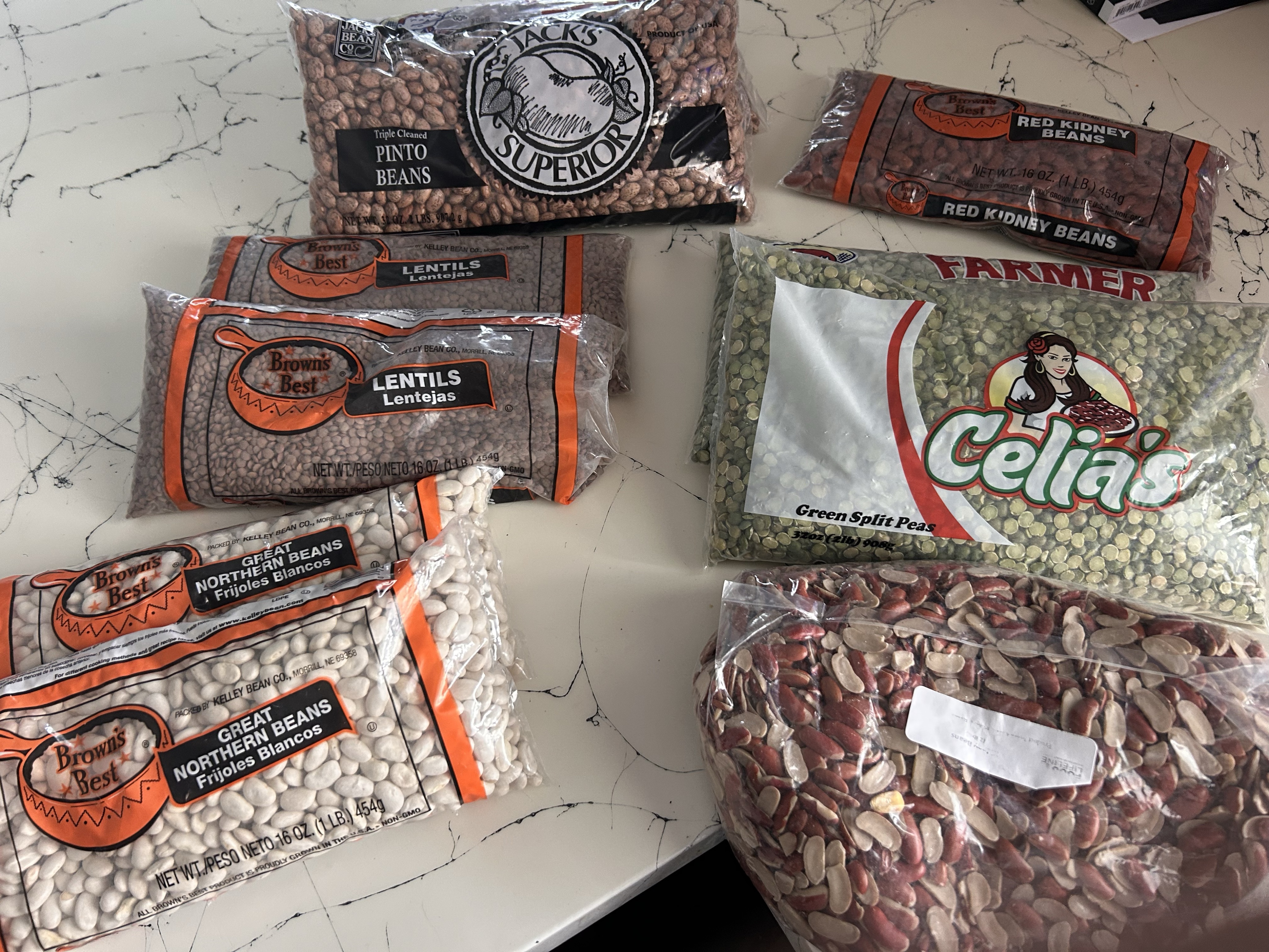 Free bagged beans