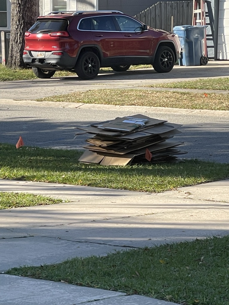 Free Boxes all sizes free - curbside
