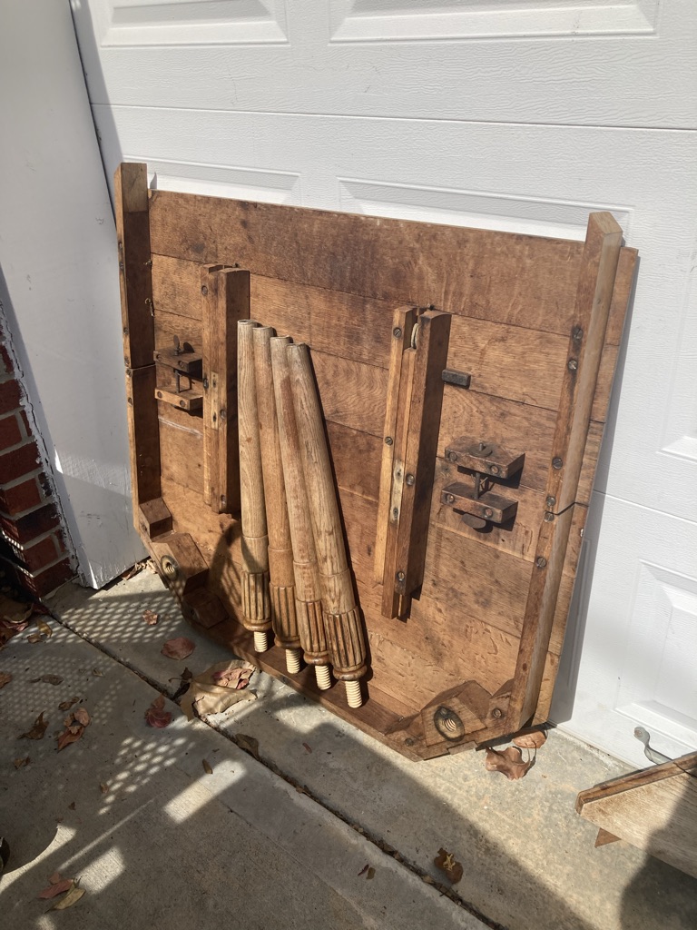 Free Old wood table