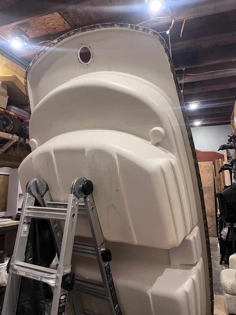 Free Plastic liner from boat