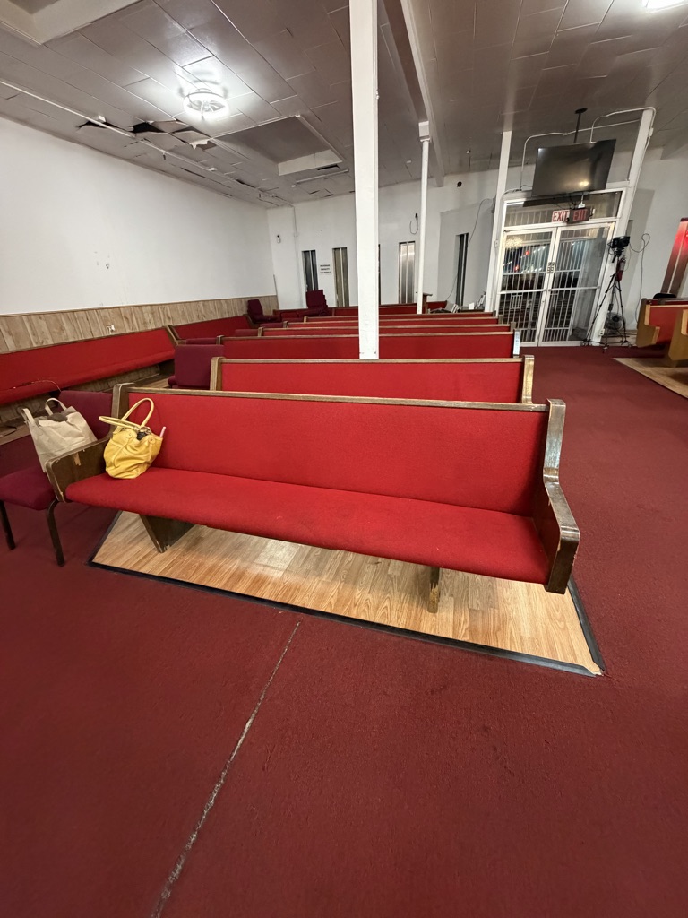 Free church pews
