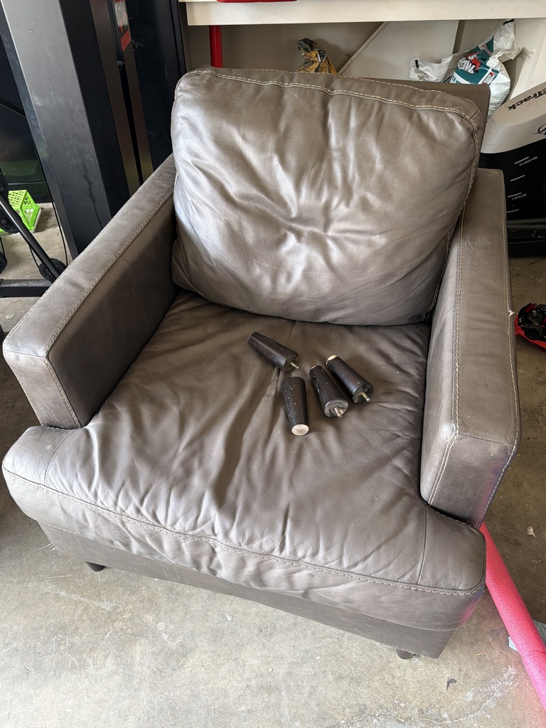 Free Loveseat and chair sofa
