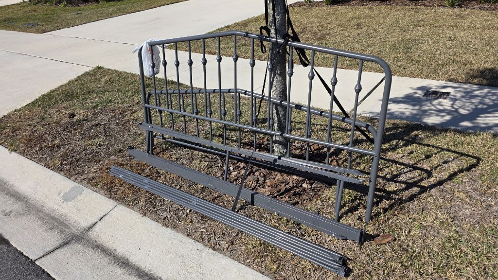 Free King size bed frame