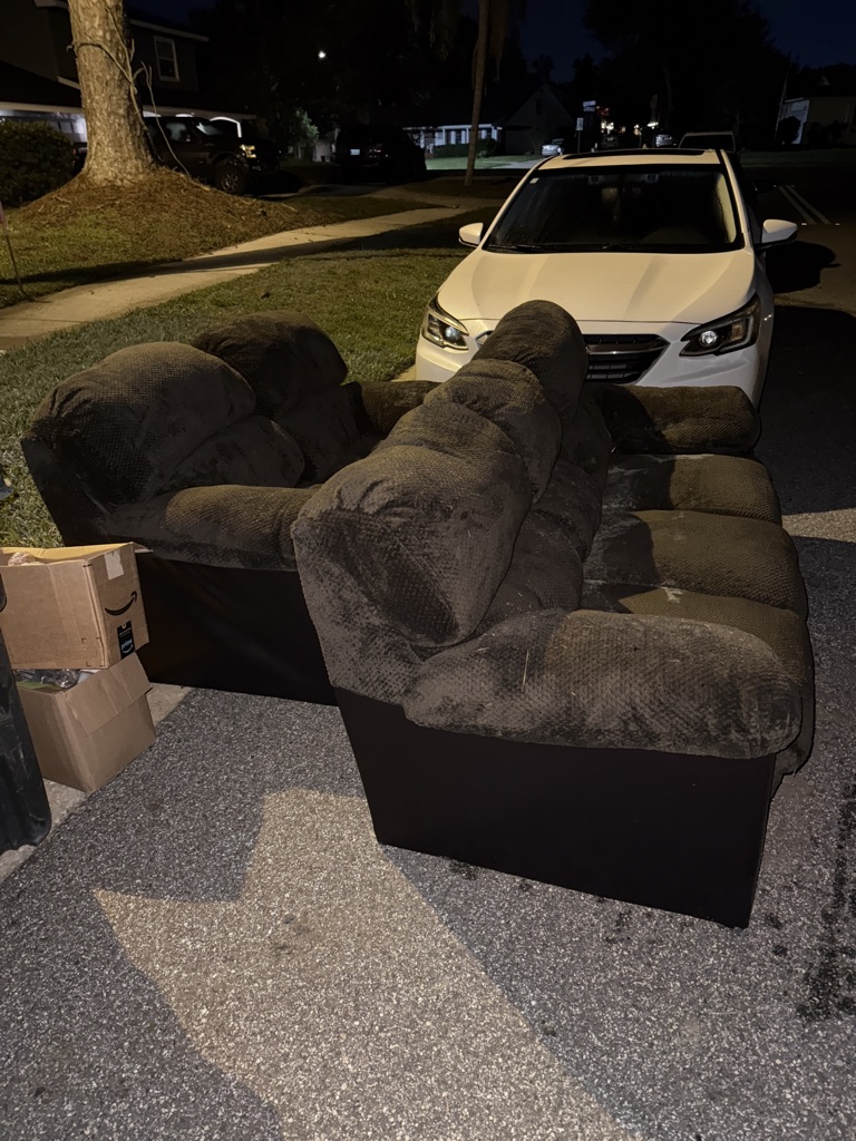 Free Couch and loveseat