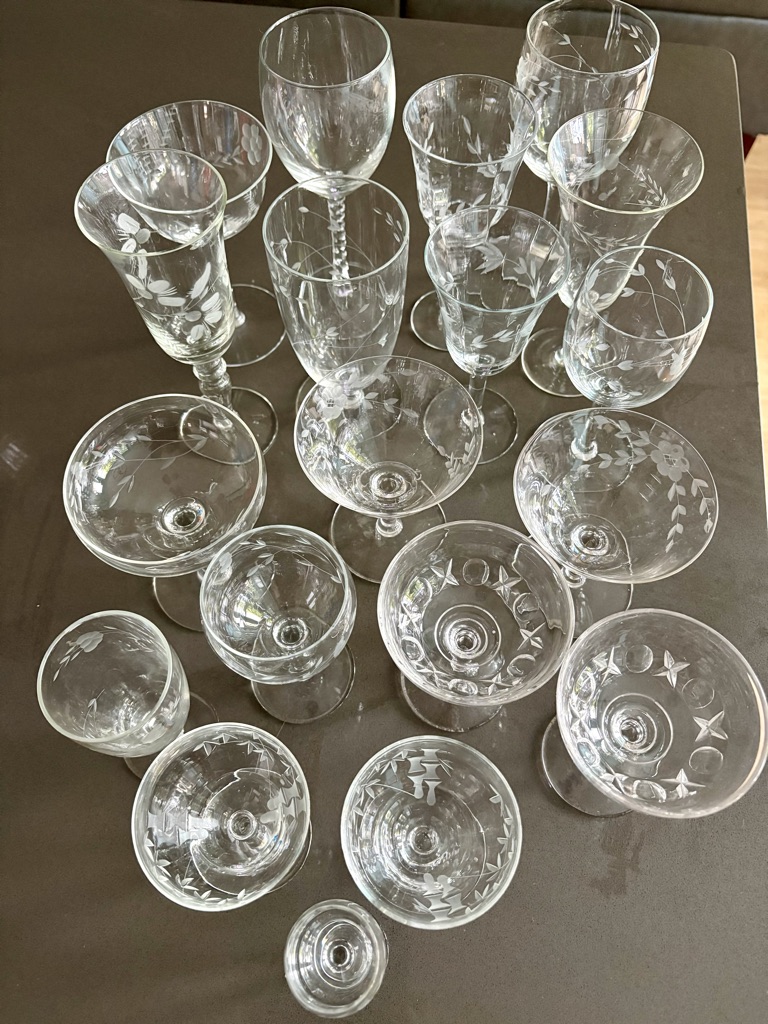 Free Assorted Stemware