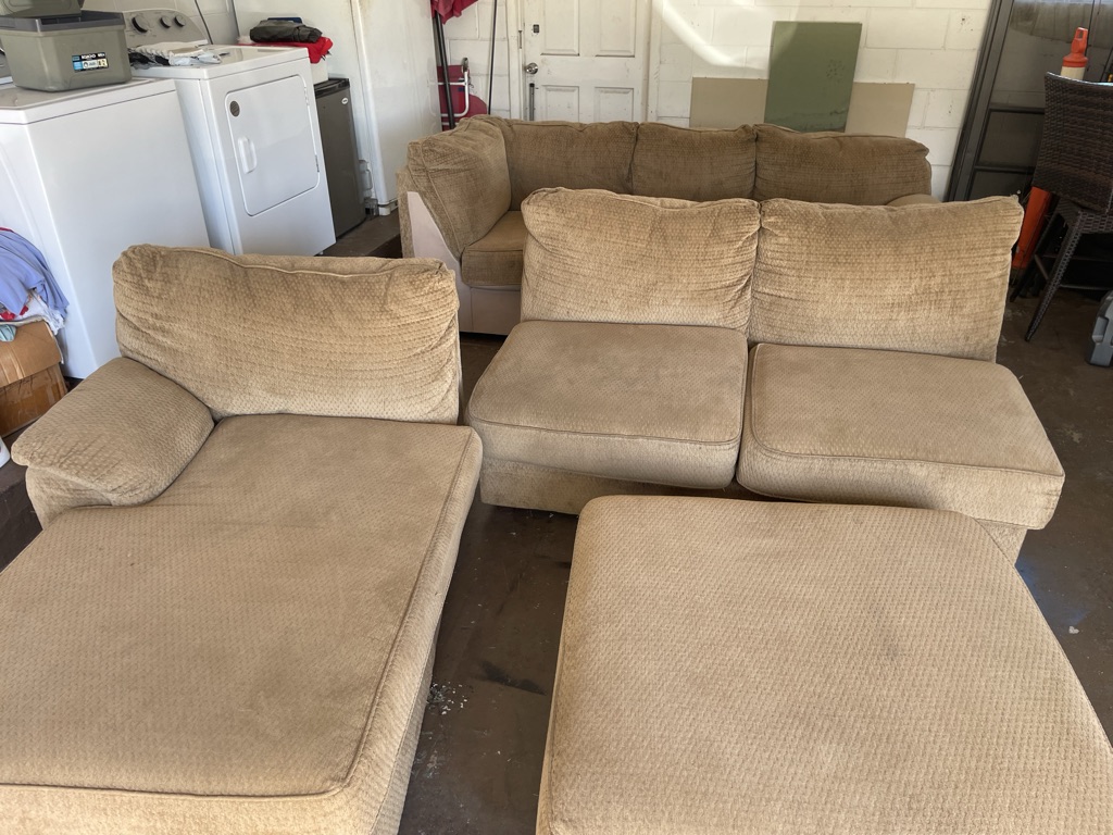 Free 3 piece Sectional