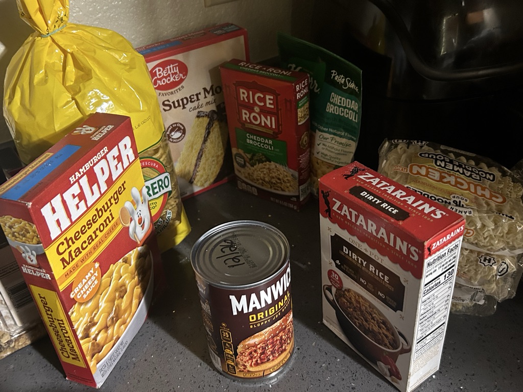 Free non perishables