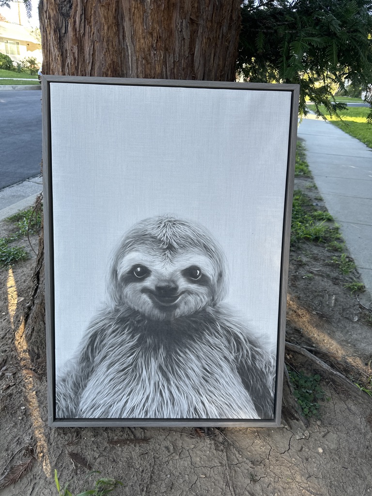 Free Sloth art
