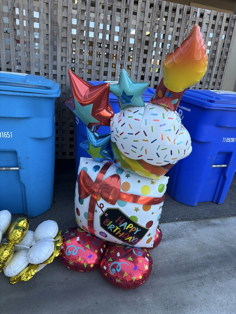 Free Birthday balloons