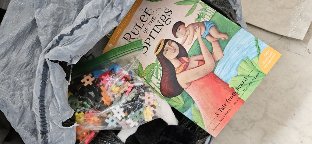 Free Preowned stuffed toys and 1 new story book