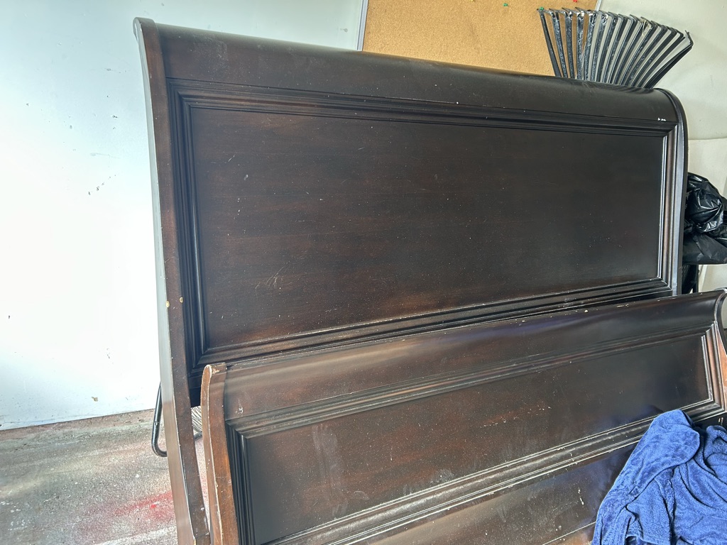 Free King bed frame