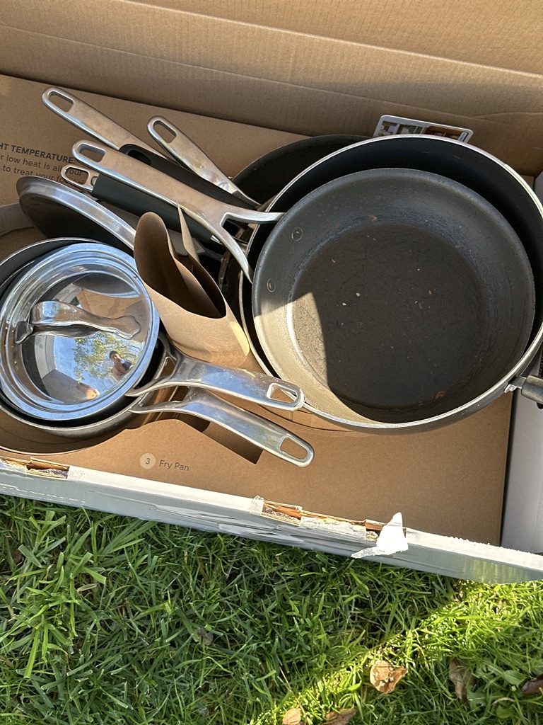Free Analon Pots & Pans Set