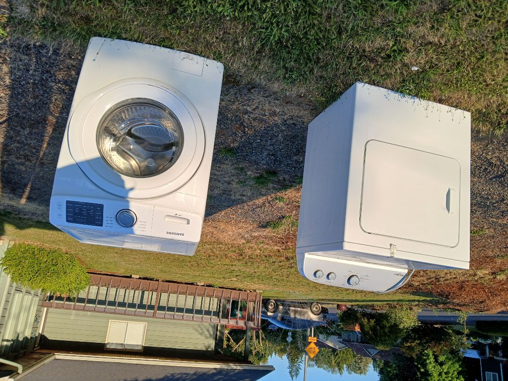Free washer and dryer