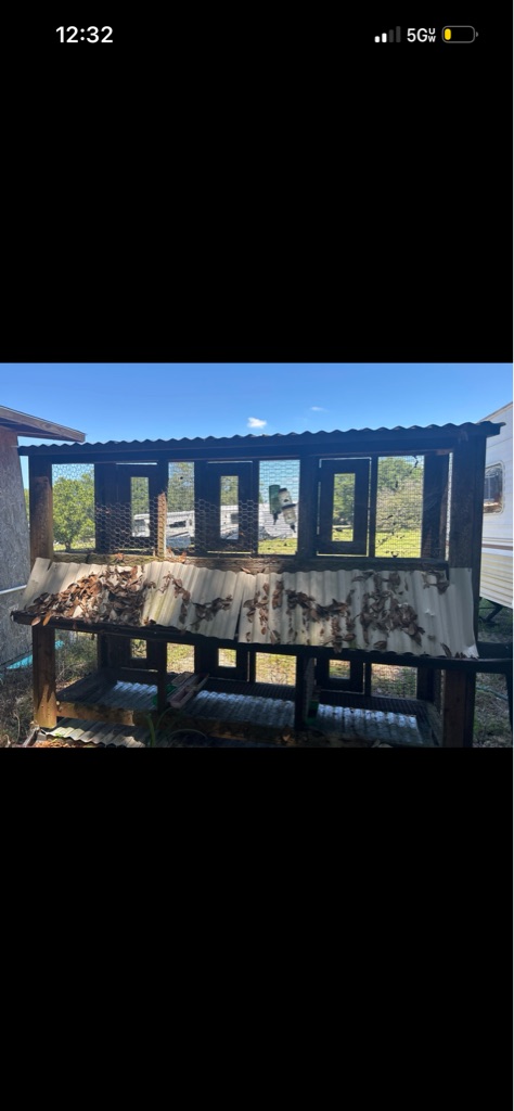 Free 6 door Cage house.