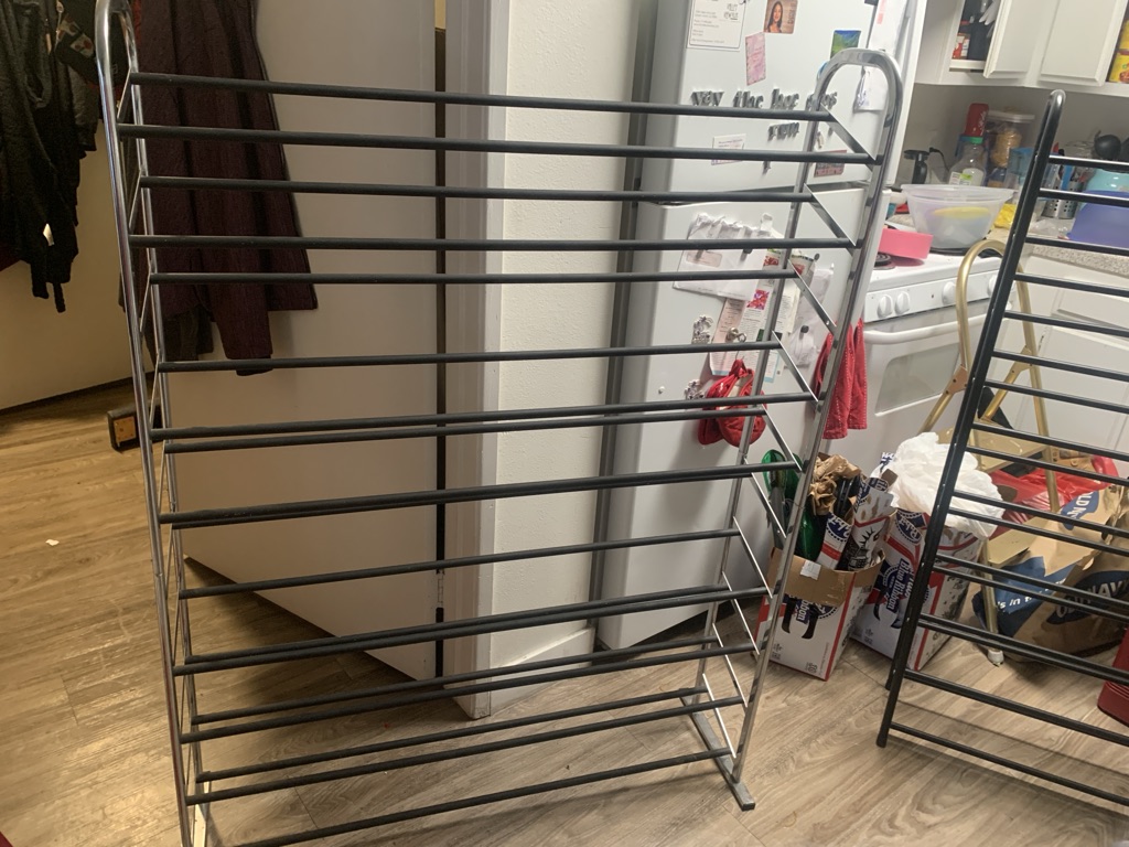 Free Two shoe racks