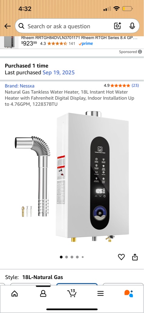 Free On Demand Gas Hot Water Heater