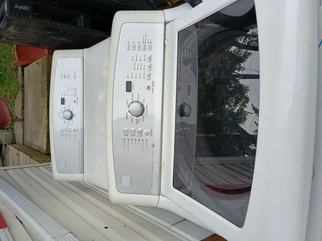 Free washer and dryer