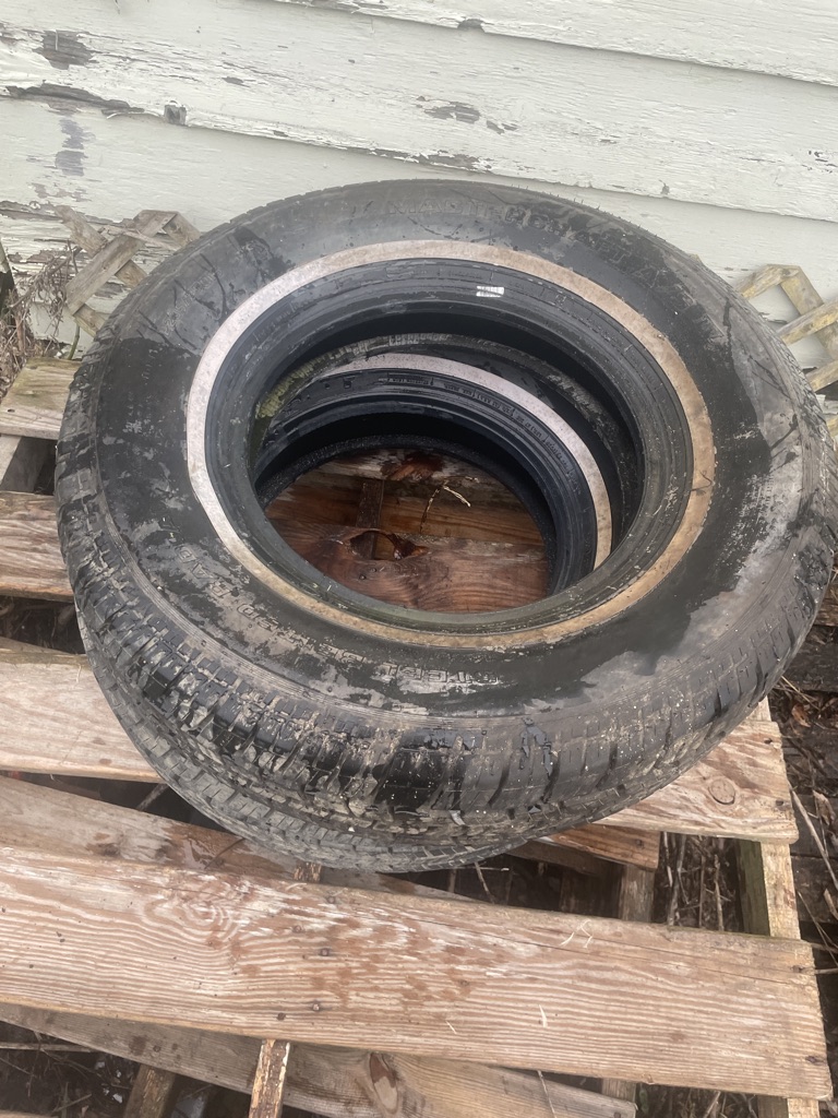 Free 15 inch matching set of Mastercraft tires
