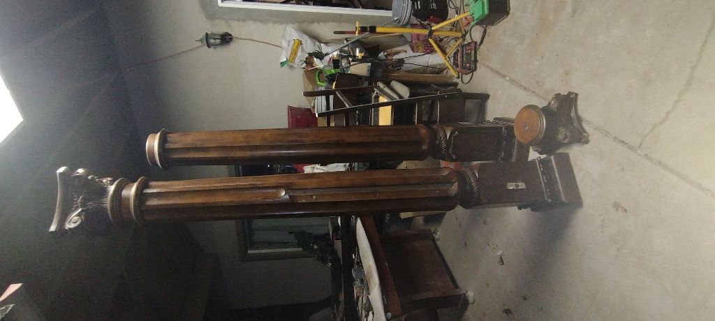 Free headboard, posts, and bed base