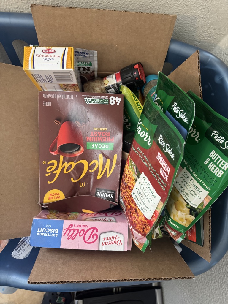 Free food box