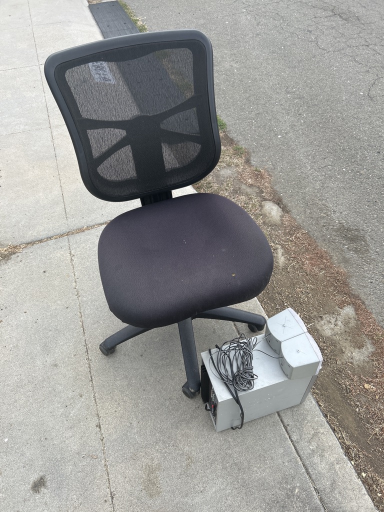 Free Chair and Sound System