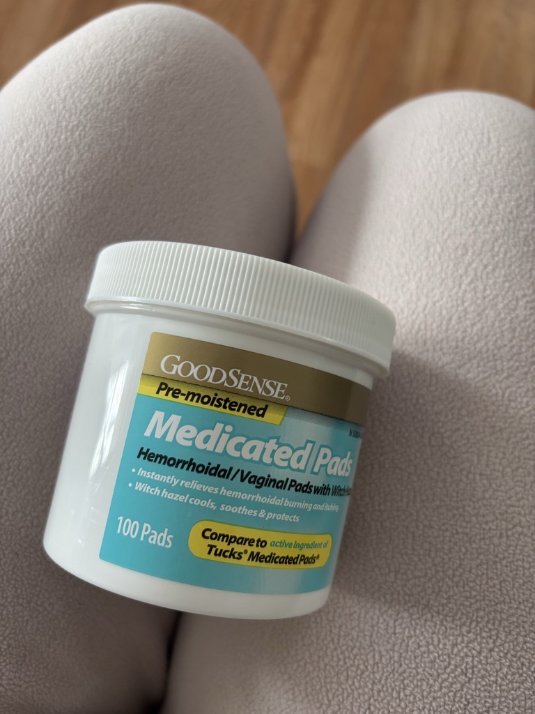 Free postpartum items