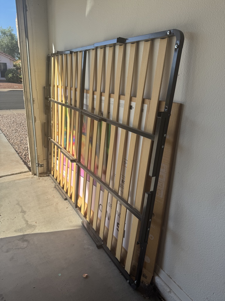 Free Platform bed frame, Queen