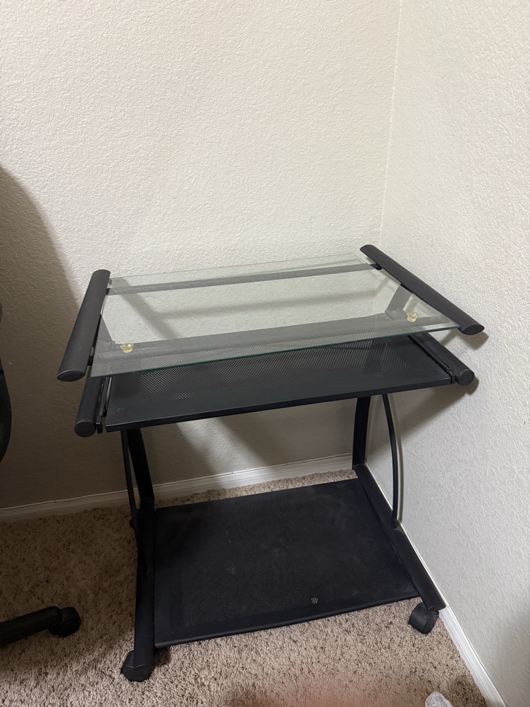Free Glass computer desk