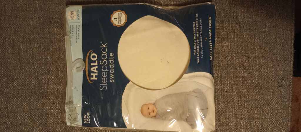 Free: Newborn Halo Sleep Sack Swaddle