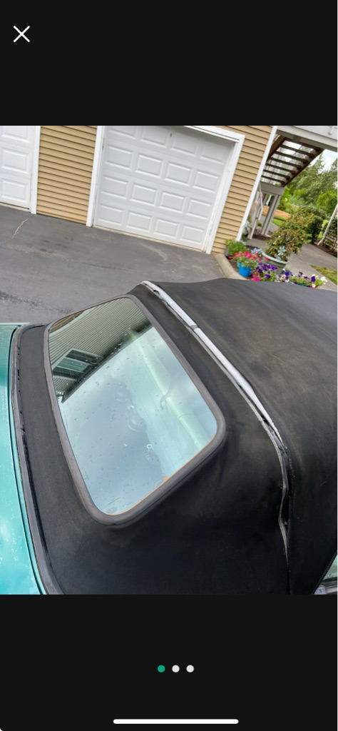 Free VW Cabrio top