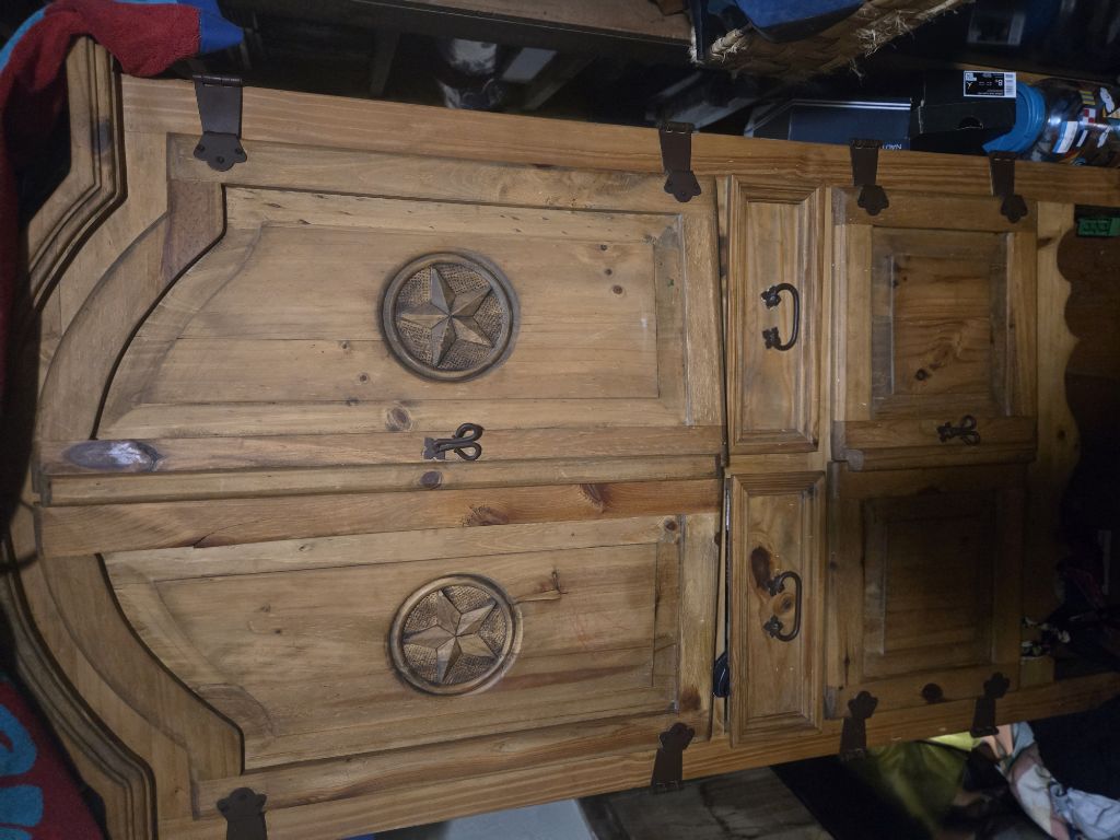 Free Solid Wood Dresser Rustic style 77318