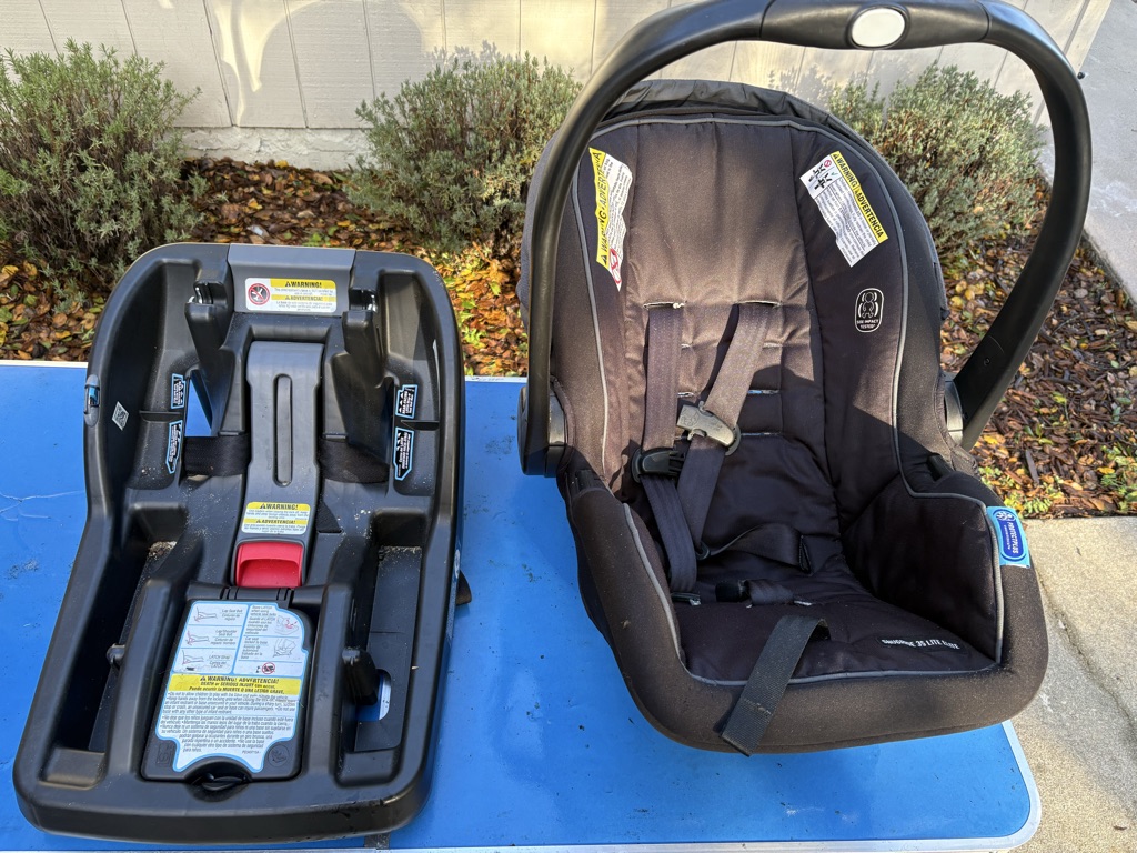 Free Infant Car Seat with base