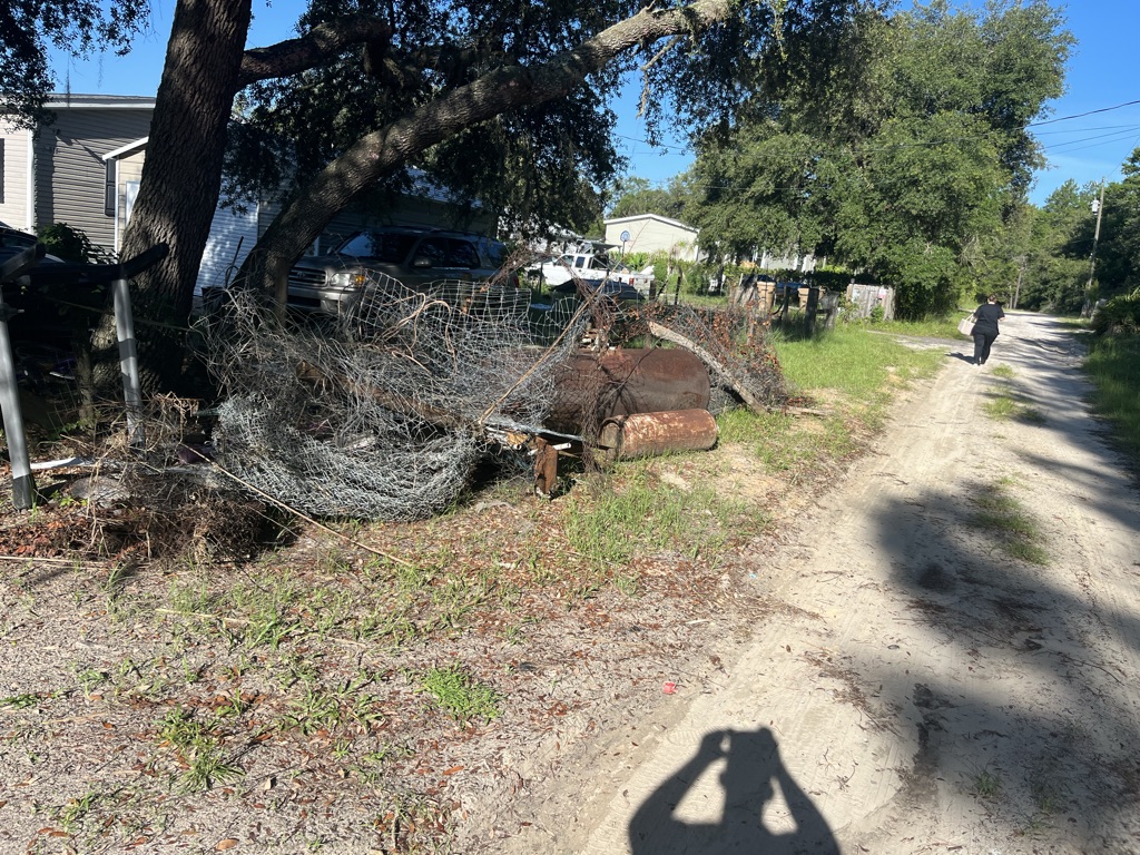 Free Scrap metal large propane tank