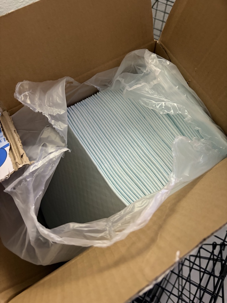 Free Puppy pads