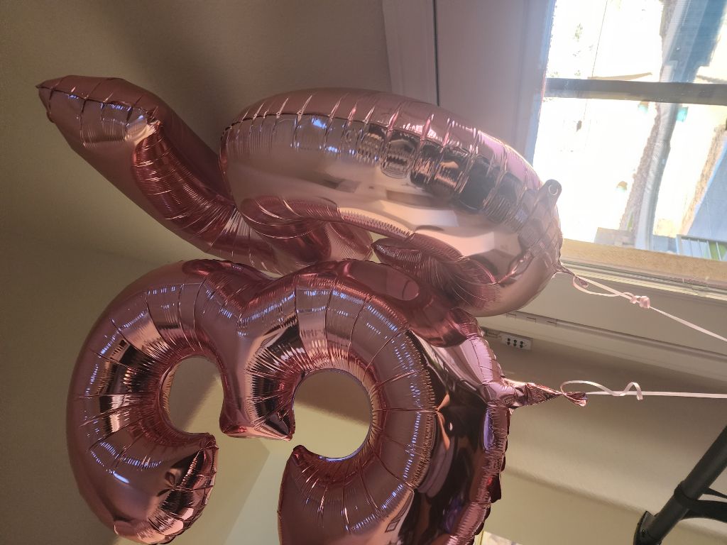 Free 3 and 5 helium balloon