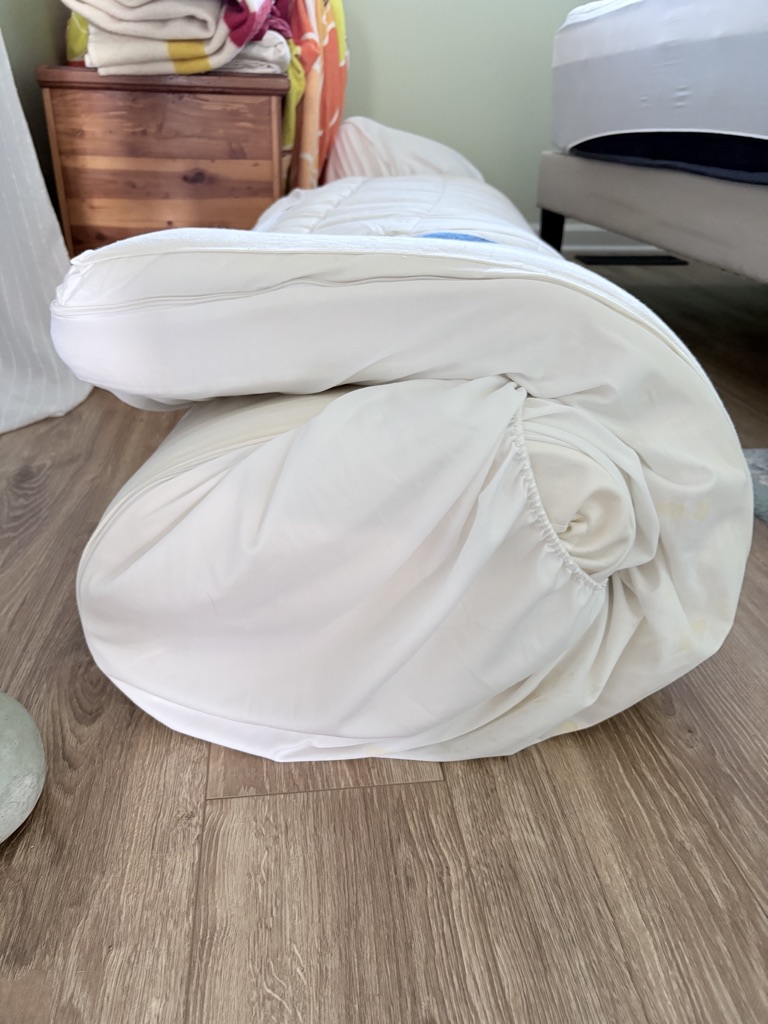 Free King size memory foam mattress