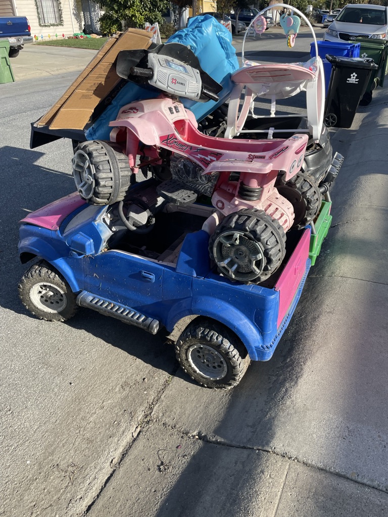 Free cars and propane grill