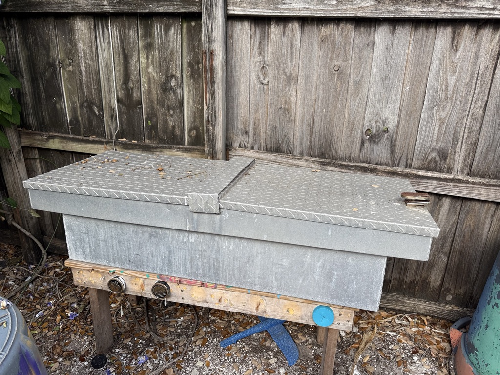 Free Truck bed lock box