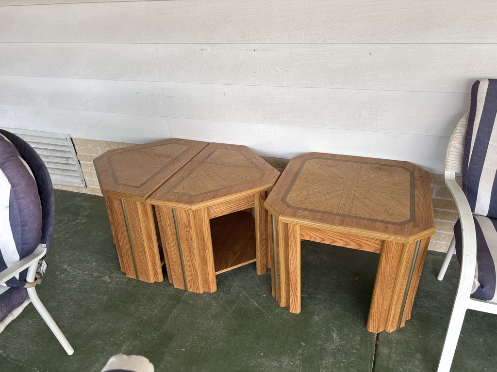 Free 3 side tables