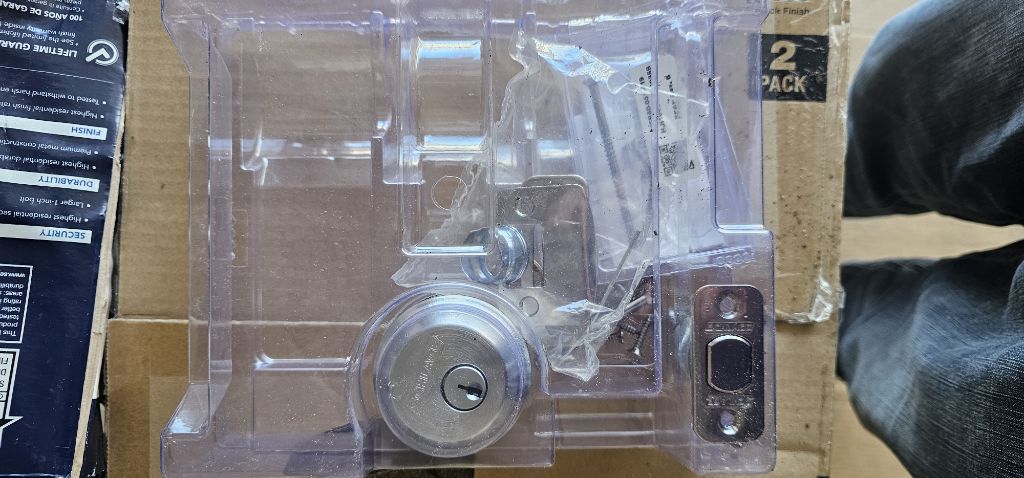 Free Schlage hi quality deadbolt