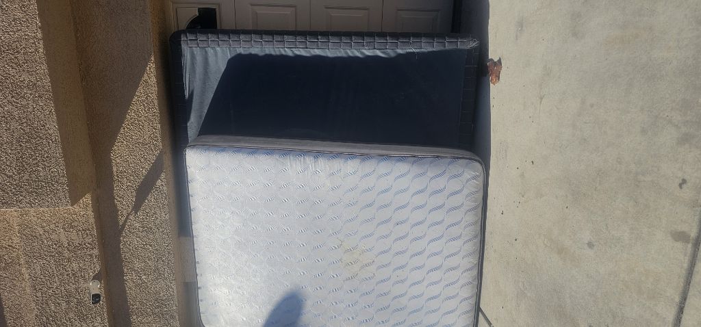 Free Queen bed and mattress