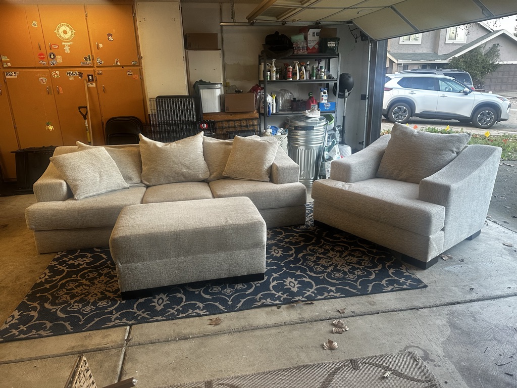 Free Couch, chair and ottoman