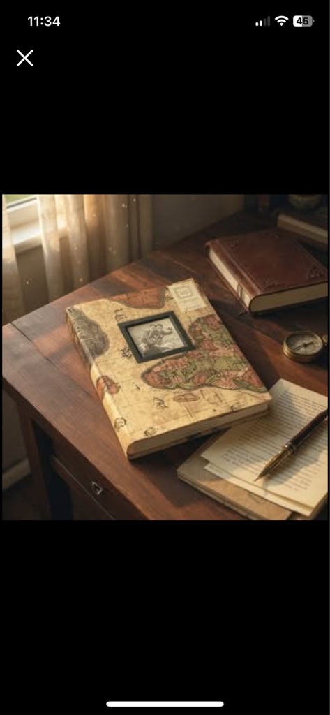 Free Travel Picture Album Holds 240 4 x 6 Pictures Acid Free