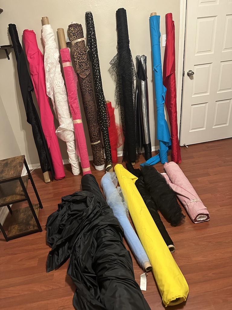 Free A lot of fabric!