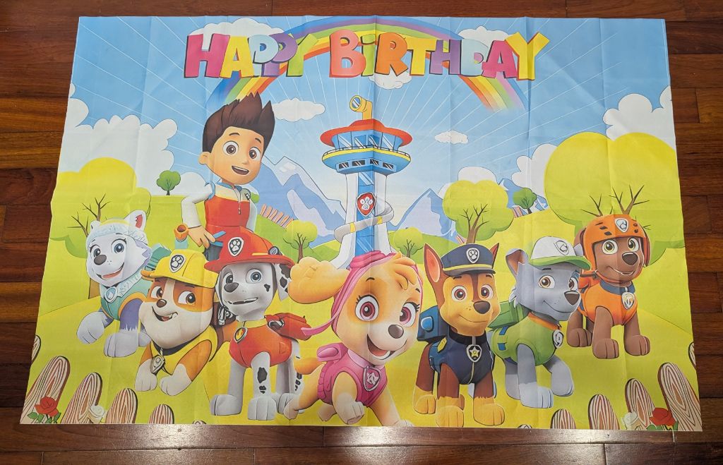 Free Paw Patrol Birthday decor