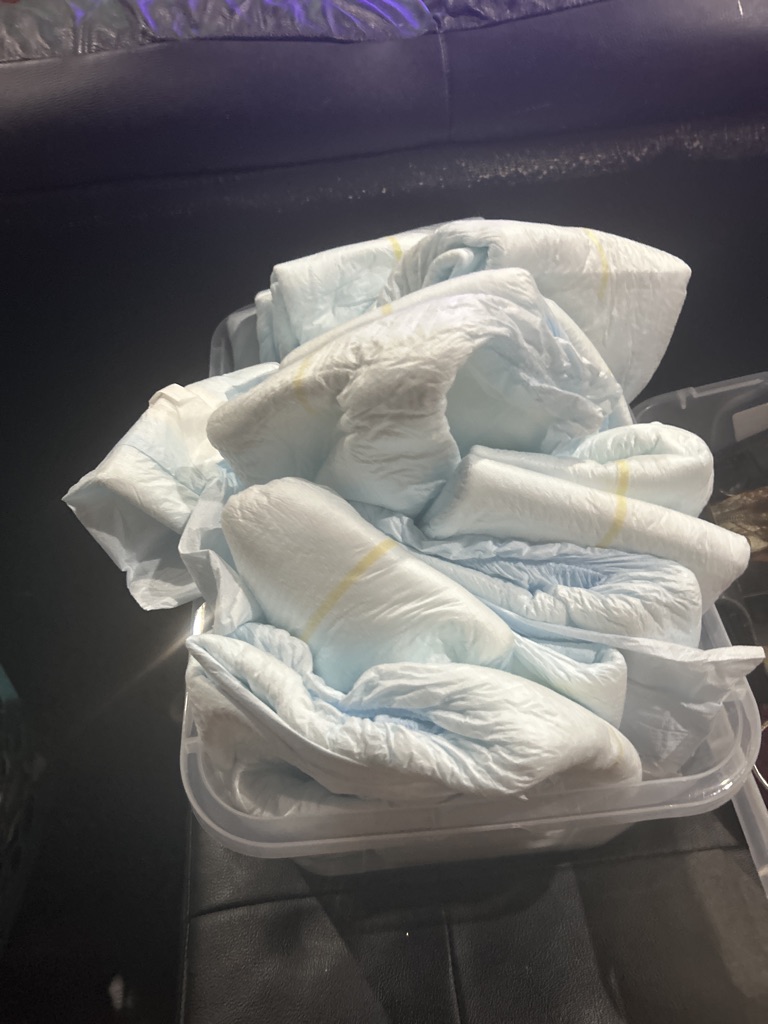 Free Adult diapers size xl