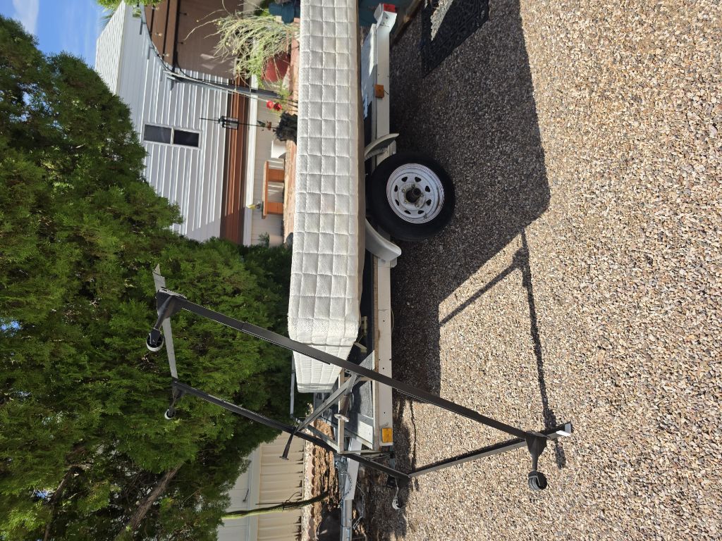 FREE Queen size box spring and roller base